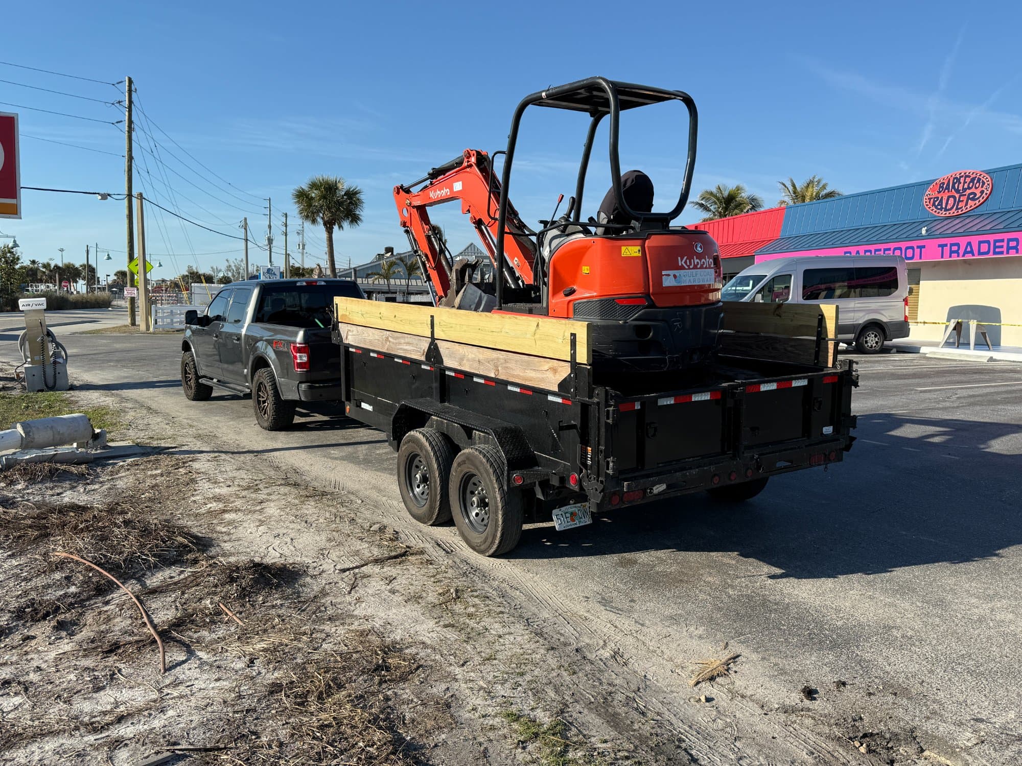 14ft Dump Trailer — trailer rental near Sarasota FL